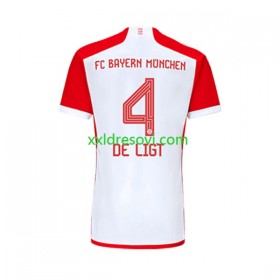 Bayern München Matthijs de Ligt 4 Domaći Nogometni Dres 2023-2024